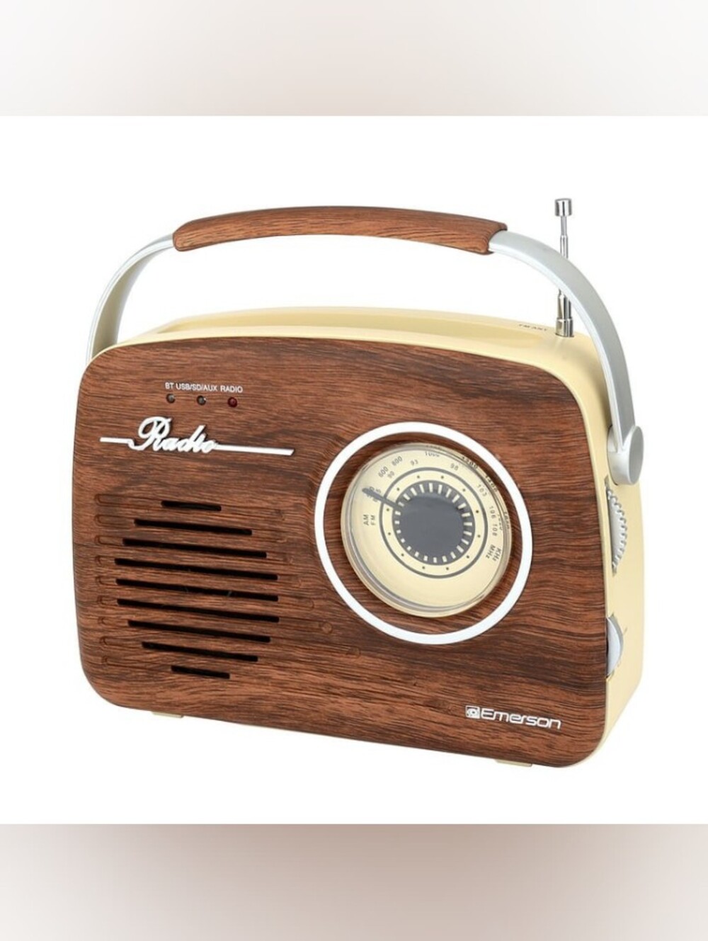 Emerson EAS-3002 Portable Bluetooth Retro Radio